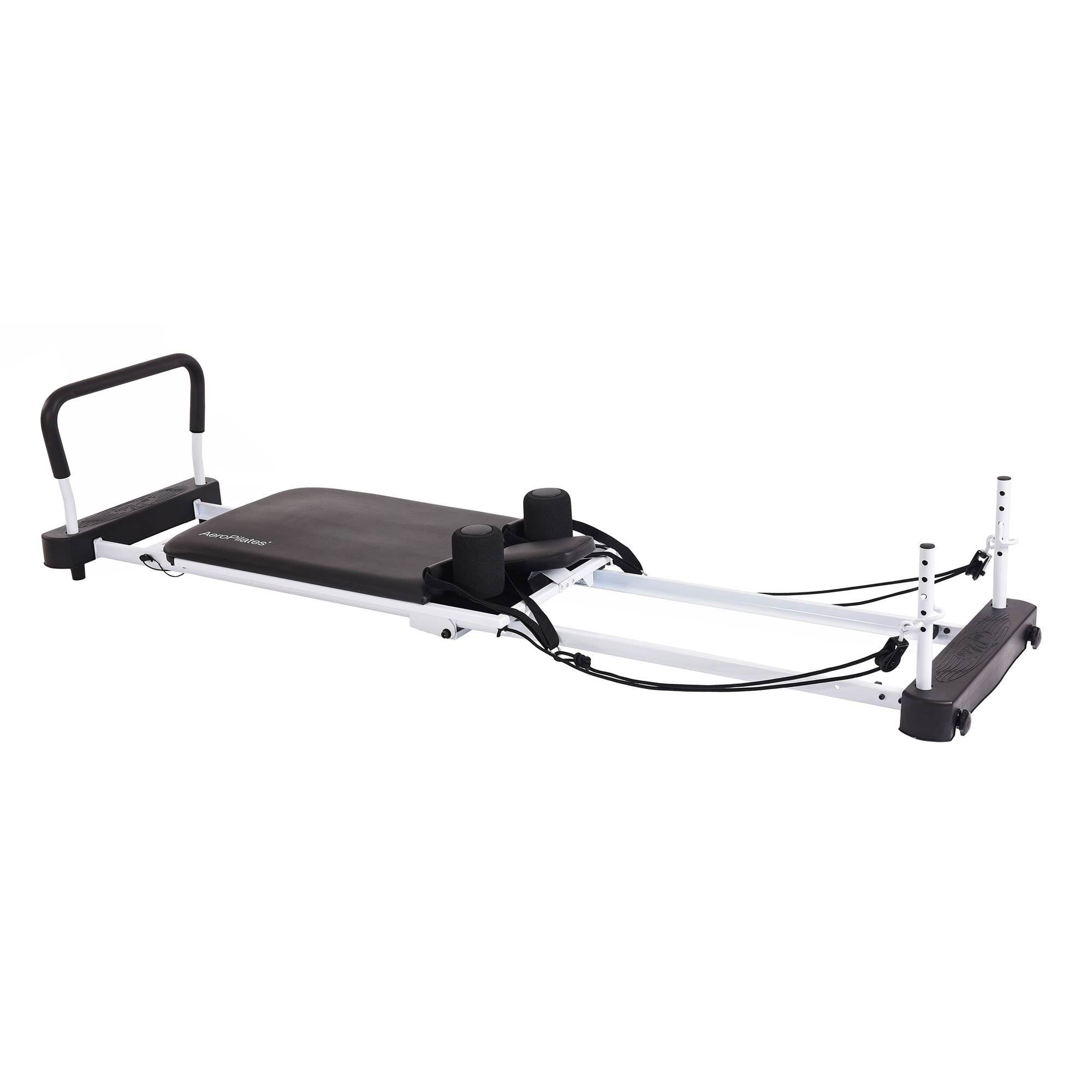 Stamina AeroPilates 5 Cord Reformer Fitness Workout Machine w/ Cardio Rebounder (Refurbished)