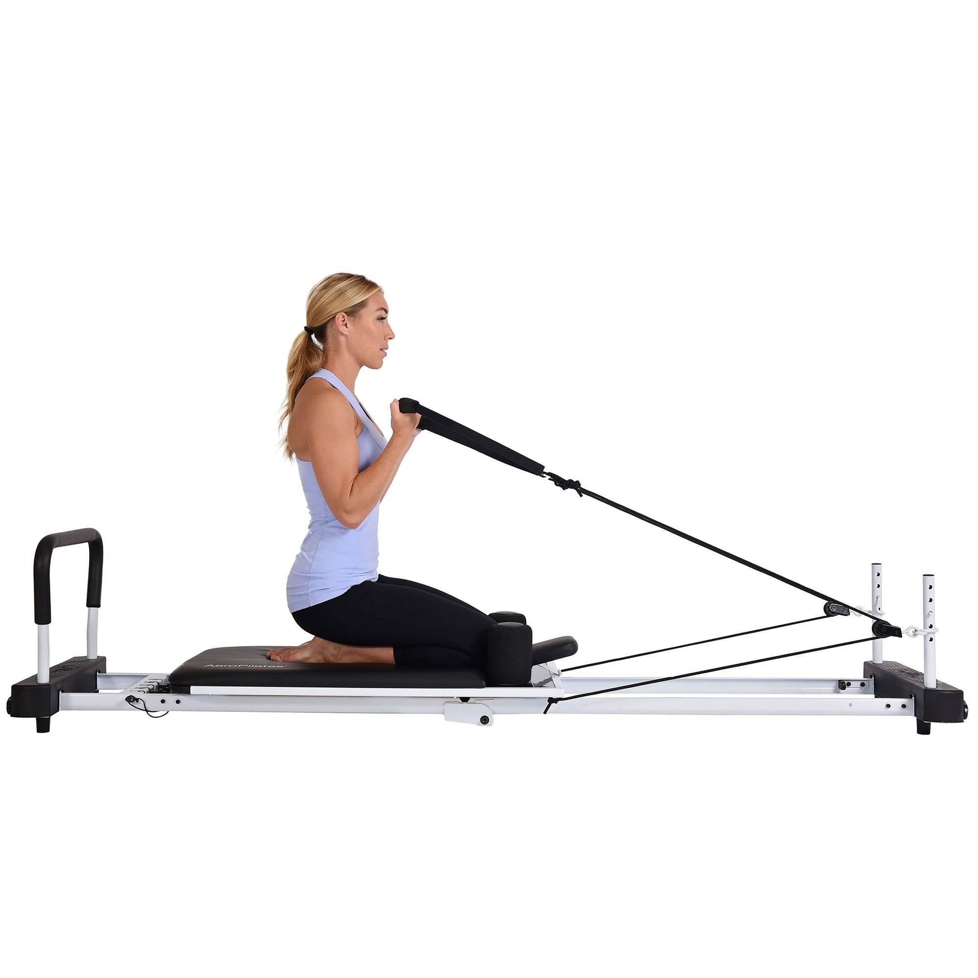 Stamina AeroPilates 5 Cord Reformer Fitness Cardio Workout Machine (For Parts)