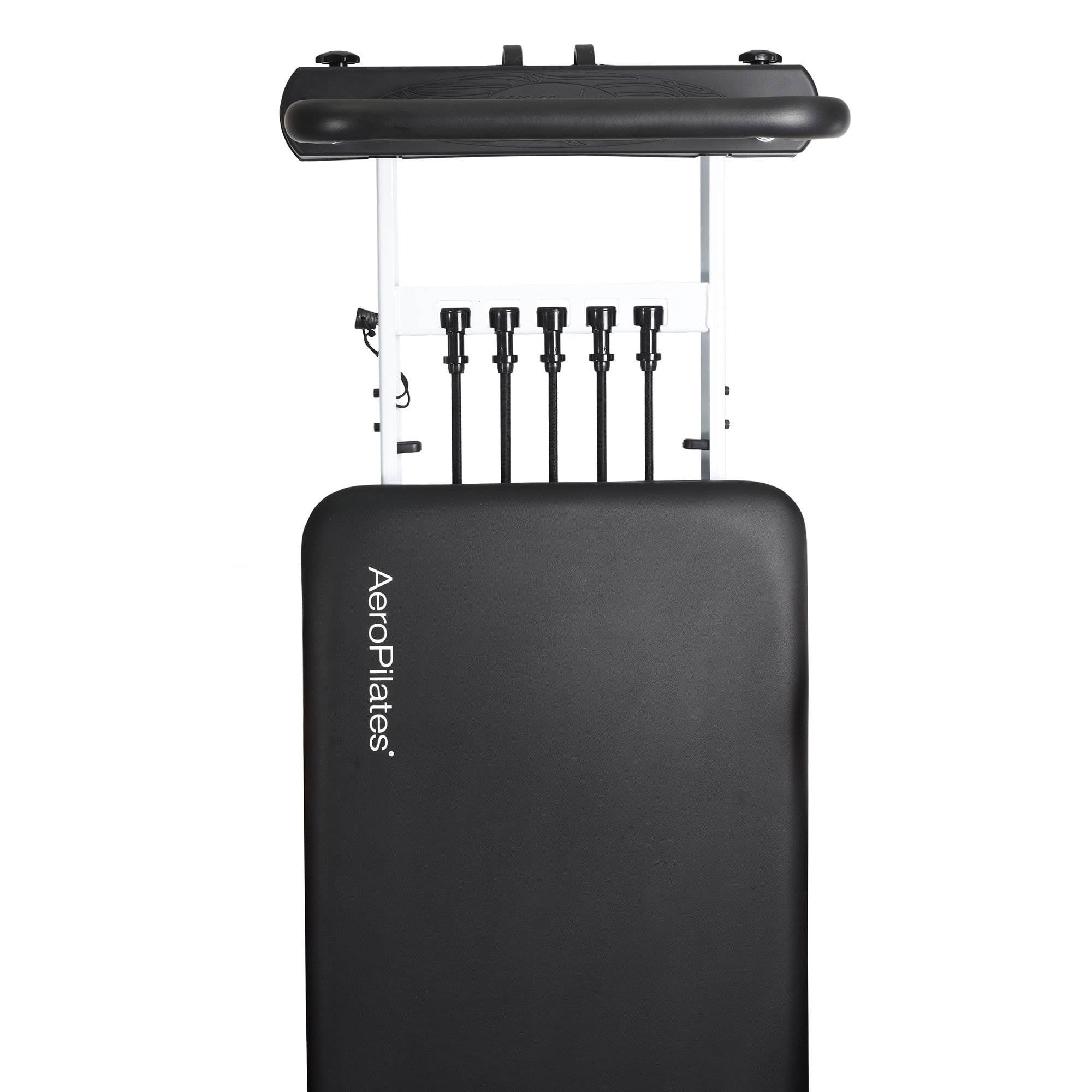 Stamina AeroPilates 5 Cord Reformer Fitness Workout Machine w/ Cardio Rebounder (Refurbished)