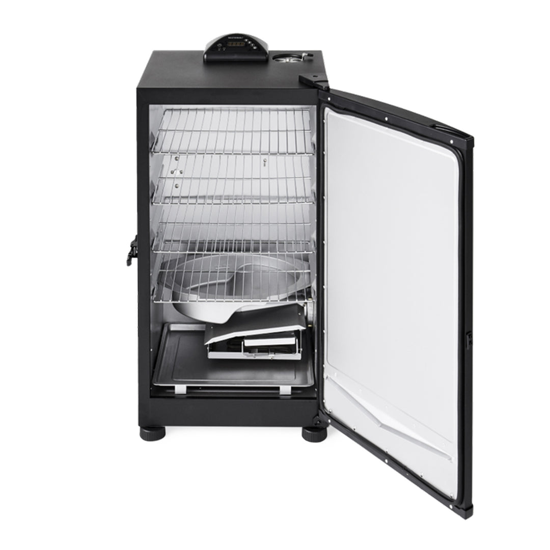 Masterbuilt Outdoor Barbecue 30" Digital Electric BBQ Meat Smoker Grill, Black - VMInnovations