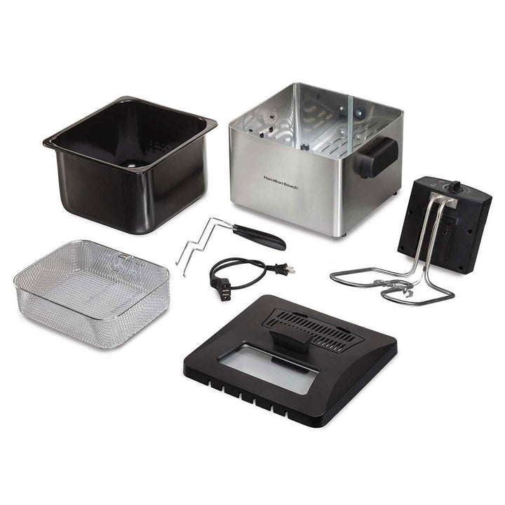 Hamilton Beach 35042 Professional Home 21 Cup Electric Deep Fat Fryer (Open Box) - VMInnovations