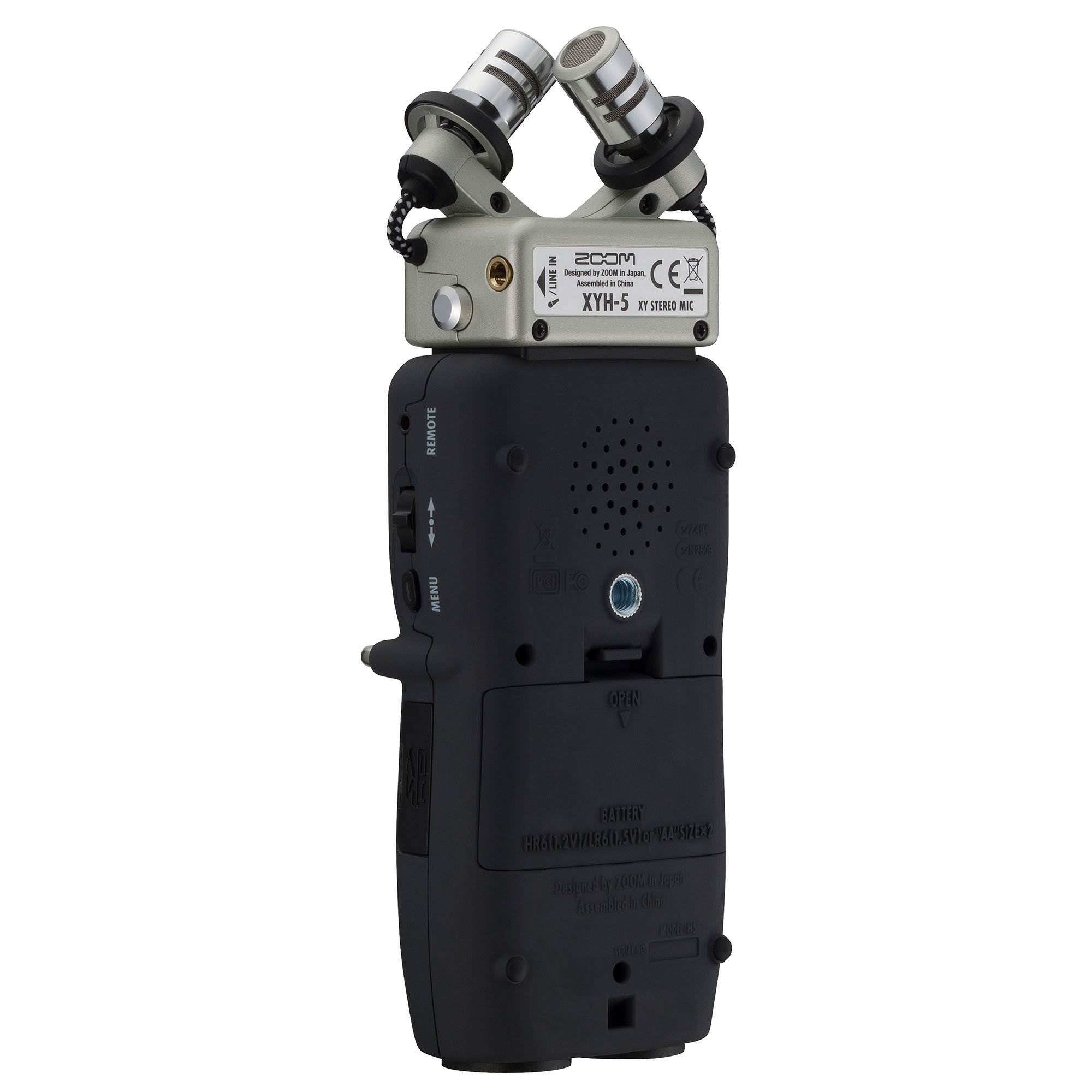 Zoom H5 Portable 4 Track Digital Audio Recorder and Q8 Video Professional Camera