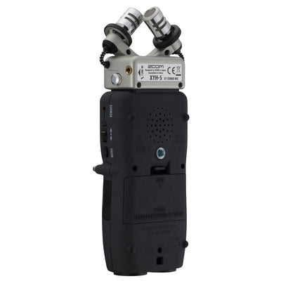 Zoom H5 Portable 4 Track Digital Audio Recorder and Q8 Video Professional Camera