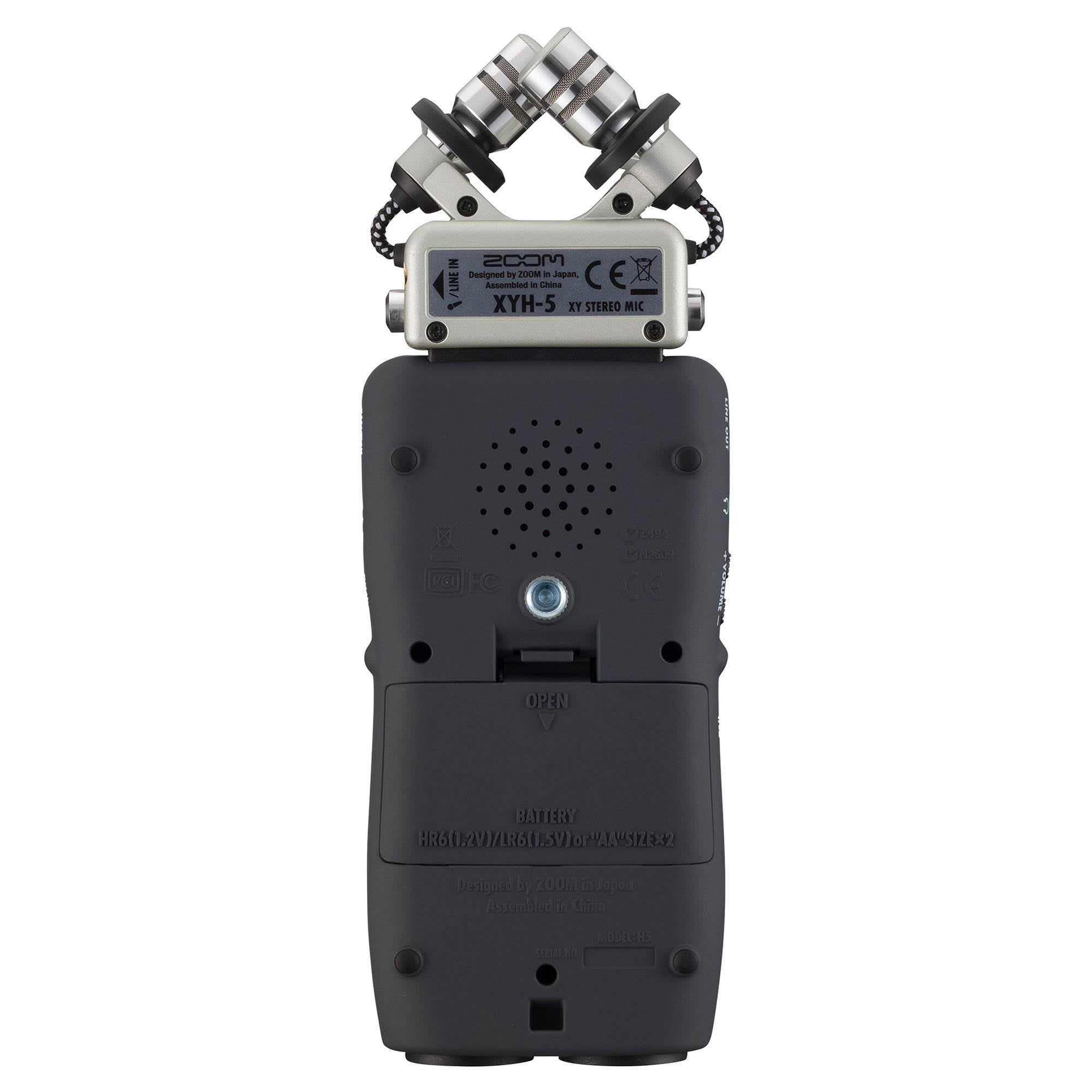 Zoom H5 4 Track Digital Audio Recorder and Q2N4K Compact 4K Camera & Case, Camo