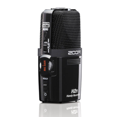 Zoom H2N 4 Track Digital Audio Recorder, Q2N4K Compact 4K Camera & Bag, Black