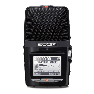 Zoom Q8 Video Professional Camera & H2N Portable 4 Track Digital Audio Recorder