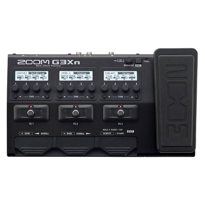 Zoom G3XN Multi Effects Processor with Pedal Simulator for Guitarists (Open Box)