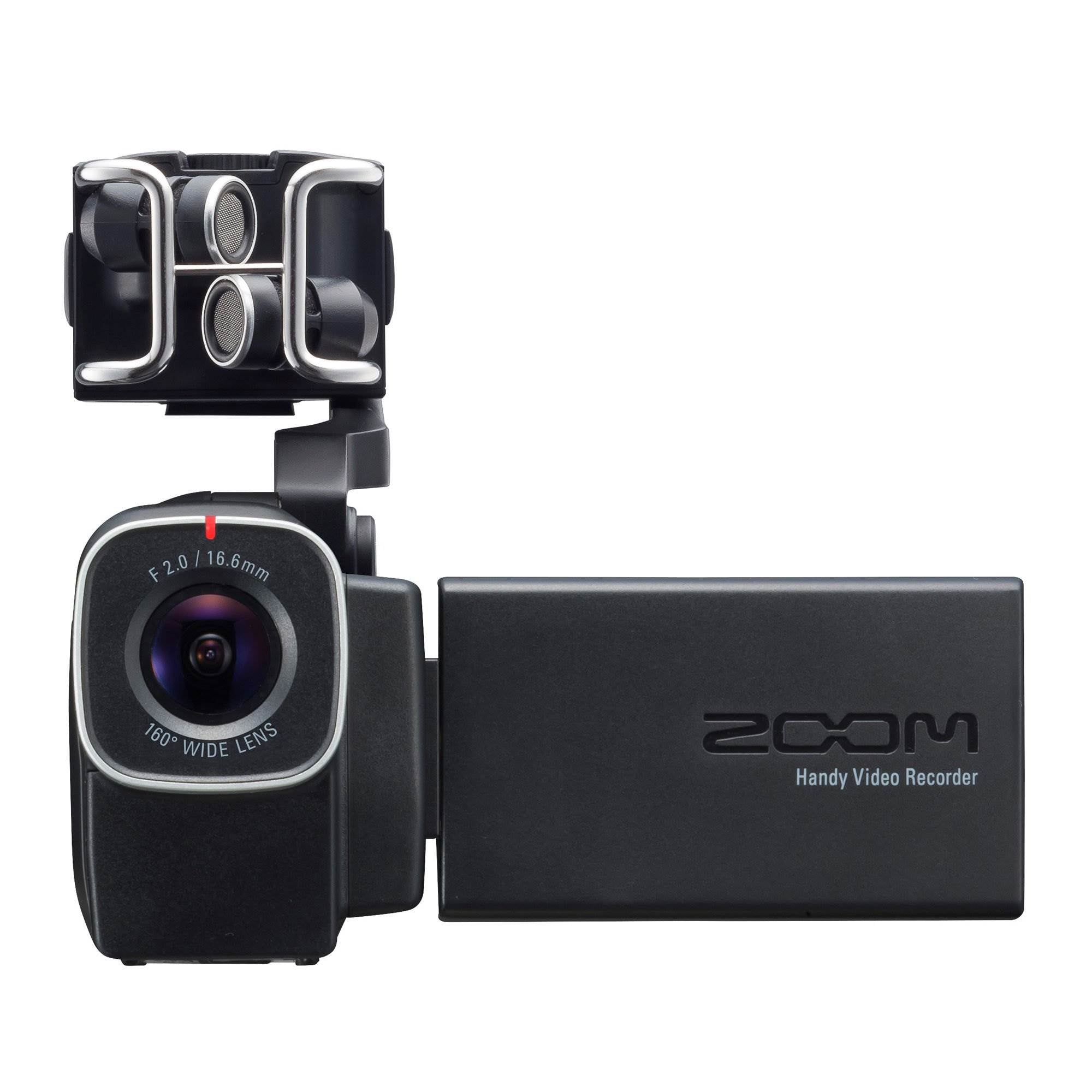 Zoom Q8 Video Professional Camera & H2N Portable 4 Track Digital Audio Recorder