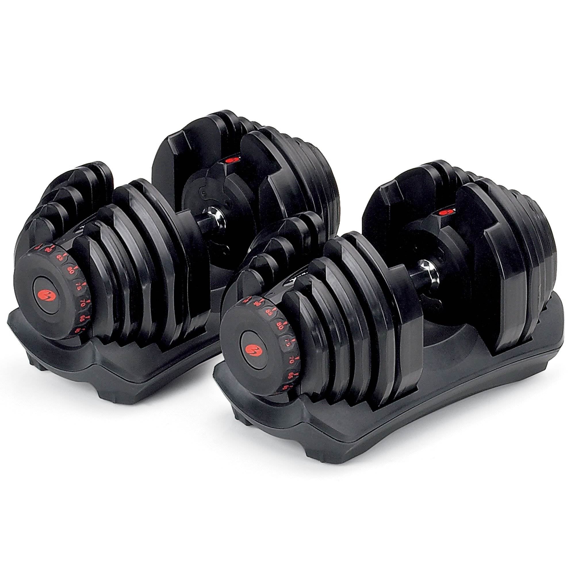 Bowflex SelectTech 1090 Adjustable Workout Exercise Dumbbell Weights, Pair