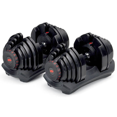 Bowflex SelectTech 1090 Adjustable Workout Exercise Dumbbell Weights, Pair