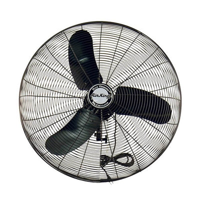 Air King Industrial Grade 3 Speed 30 Inch 1/3 HP Oscillating Wall Mount Fan