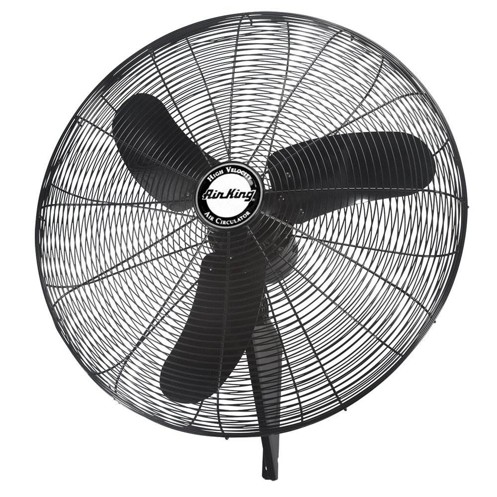 Air King Industrial Grade 3 Speed 30 Inch 1/3 HP Oscillating Wall Mount Fan - VMInnovations