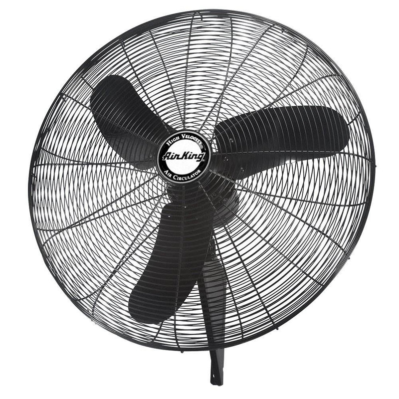 Air King Industrial Grade 3 Speed 30 Inch 1/3 HP Oscillating Wall Mount Fan