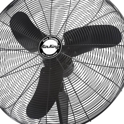 Air King Industrial Grade 3 Speed 30 Inch 1/3 HP Oscillating Wall Mount Fan - VMInnovations