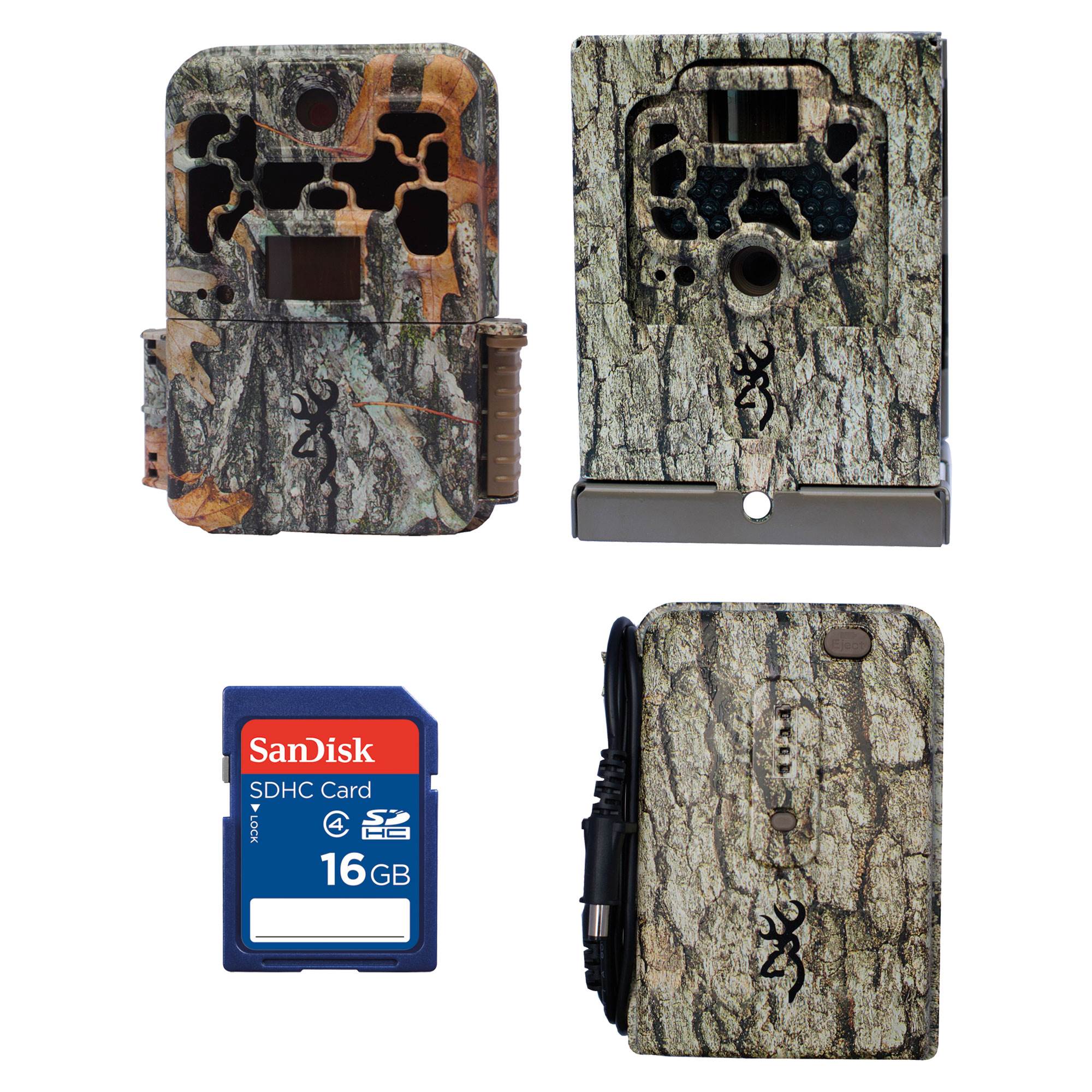Browning Trail Cameras Spec Ops Game Camera + Security Box, SD Card & Power Pack