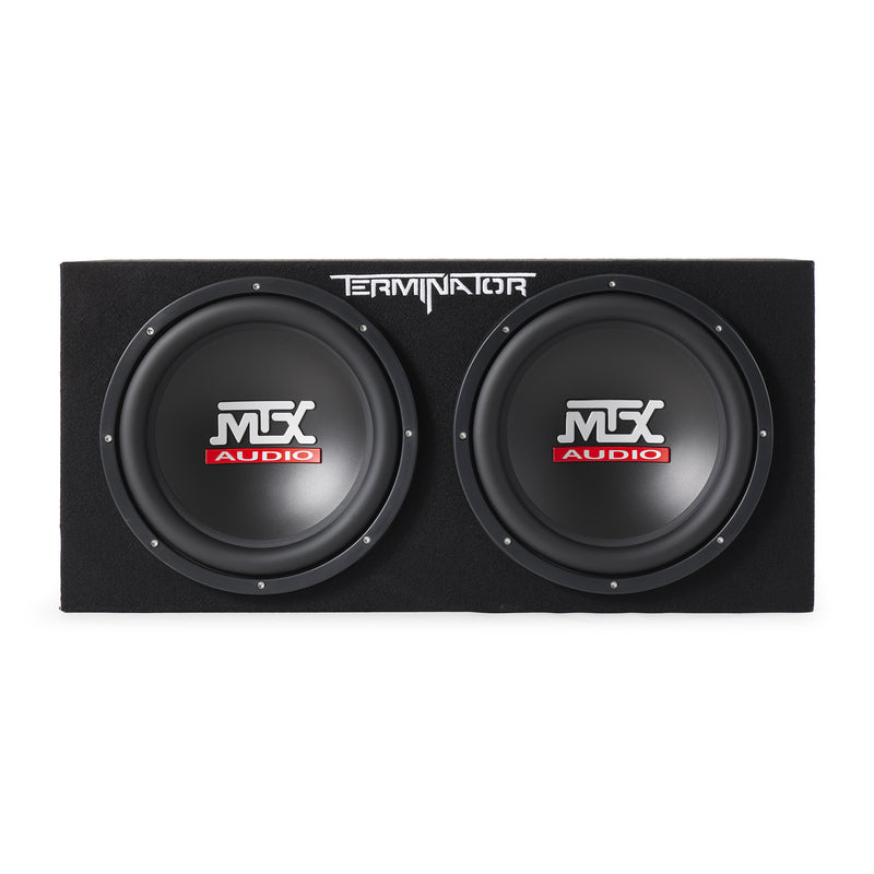 MTX TNP212D2 12" 1200W Dual Loaded Car Subwoofer Audio Sub+Box+Amp (Open Box)