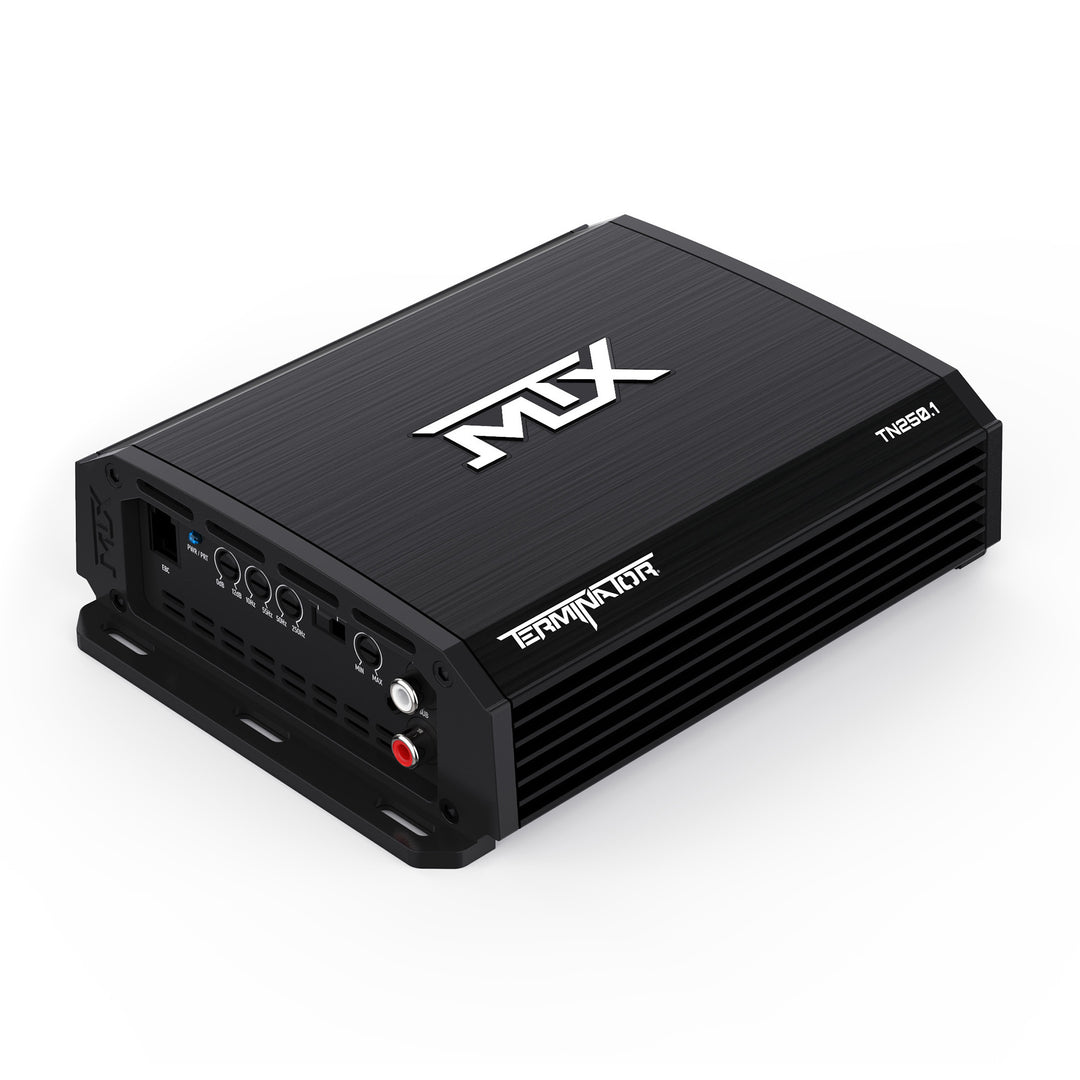 MTX TNP212D2 12" 1200W Dual Loaded Car Subwoofer Audio w/ Sub Box and Amplifier