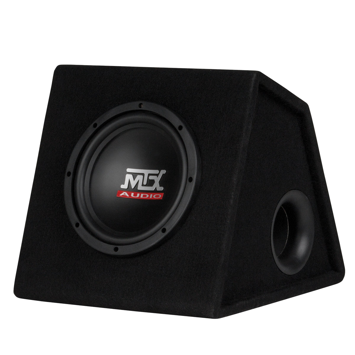 MTX AUDIO RTP8A 8" 120W Car Loaded Subwoofer Enclosure Amplified Box Vented - VMInnovations