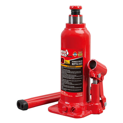 Torin Big Red 10 Ton Hydraulic Welded Auto Mechanic Bottle Jack Lift (For Parts)