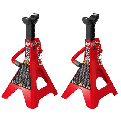 Torin Big Red 2 Ton Capacity Double Locking Vehicle Jack Stands (Pair) (Used)