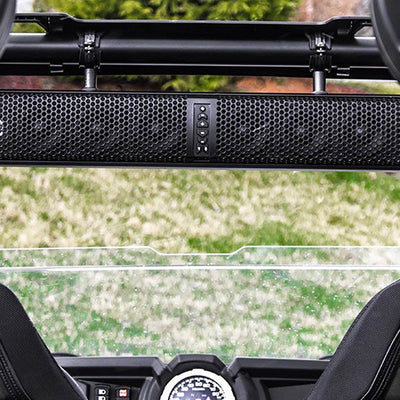 Hifonics Thor Powered Bluetooth Sound Bar + Boss 6x9" 550W 4-Way Boat Speakers