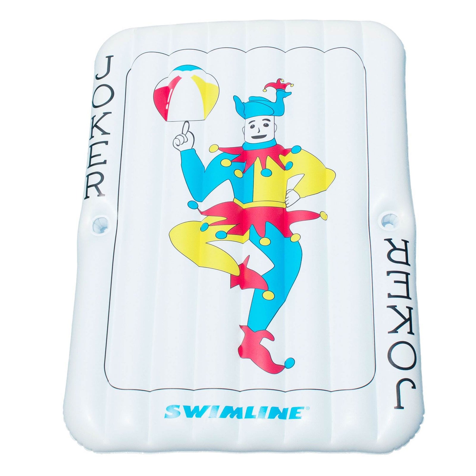 Swimline PoolJoker Playing Card Mattress Inflatable 2 Rider Swimming Pool Float - VMInnovations