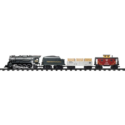 Lionel Trains Pennsylvania Flyer Train Set with 50 x 73-Inch Track (Open Box)