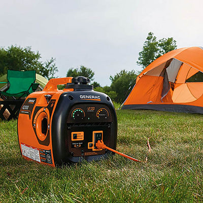 Generac 2000W Residential Gas Powered Portable Inverter Generator (For Parts)