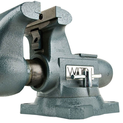 Wilton 63201 6.5 Inch Jaw Tradesman Steel Swivel Base Anvil Work Bench Vise