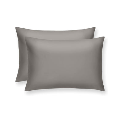 Miracle Made Extra Luxe 500 Thread Silver Infused Cotton Pillow Cases, Stone