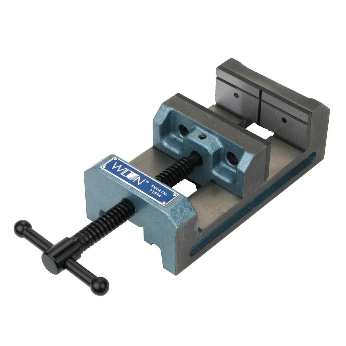 Wilton 4 In V Groove Jaw Steel Industrial Workbench Drill Press Vise (Open Box) - VMInnovations