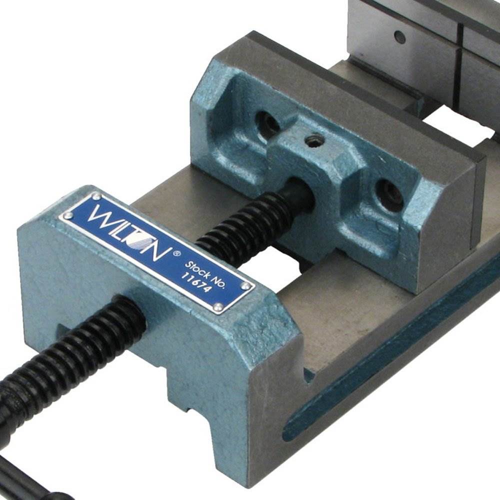 Wilton 4 In V Groove Jaw Steel Industrial Workbench Drill Press Vise (Open Box) - VMInnovations