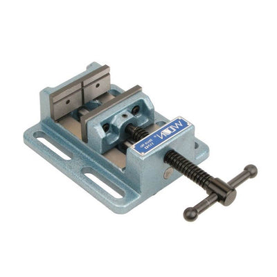 11744 4 In V Groove Jaw Steel Low Profile Work Bench Drill Press Vise (Open Box)