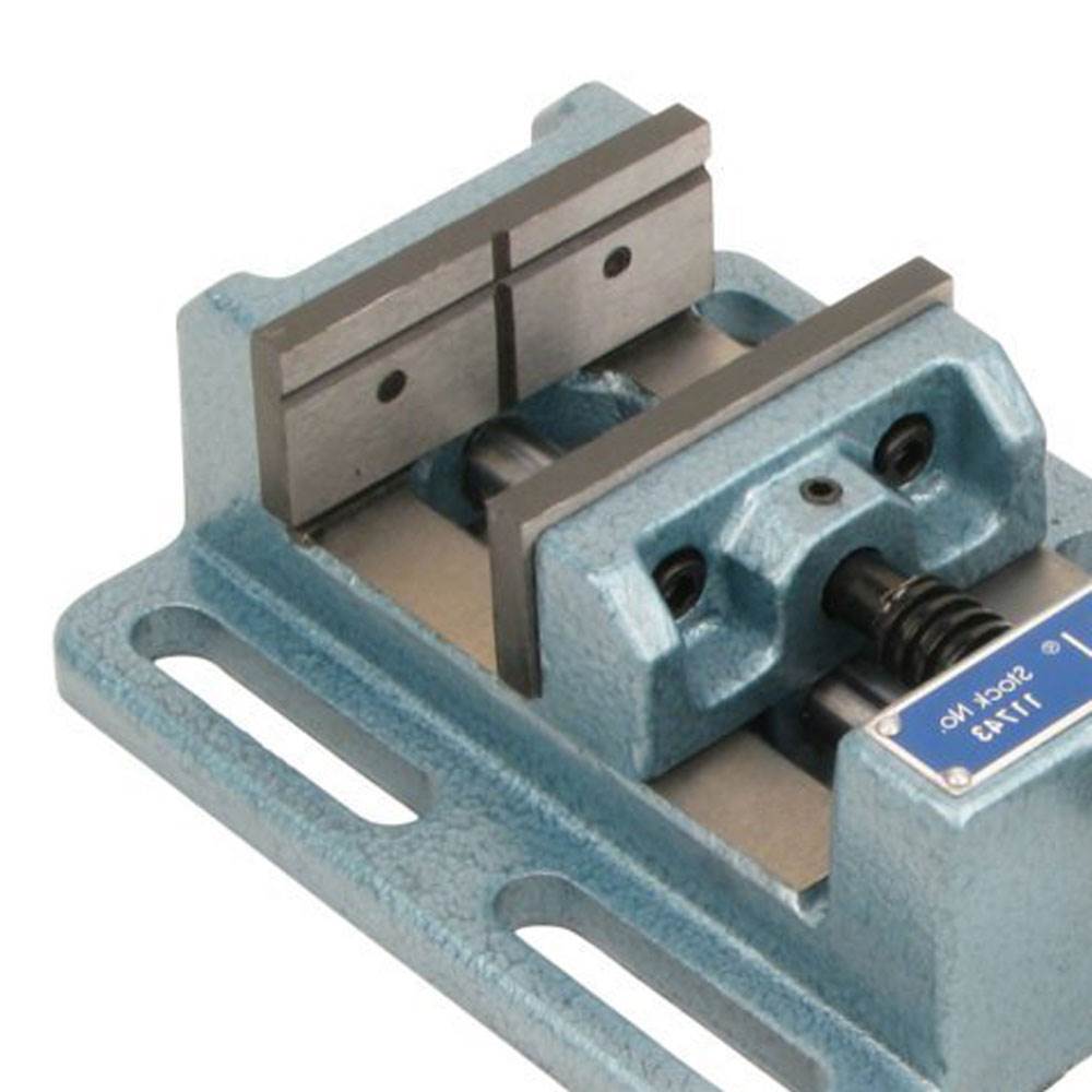 Wilton 11744 4 Inch V Groove Jaw Steel Low Profile Work Bench Drill Press Vise