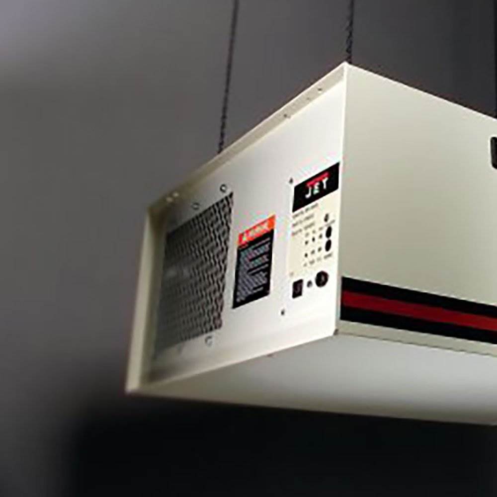 Jet 1000 CFM Electrostatic 3 Speed Air Filtration System with Remote Control