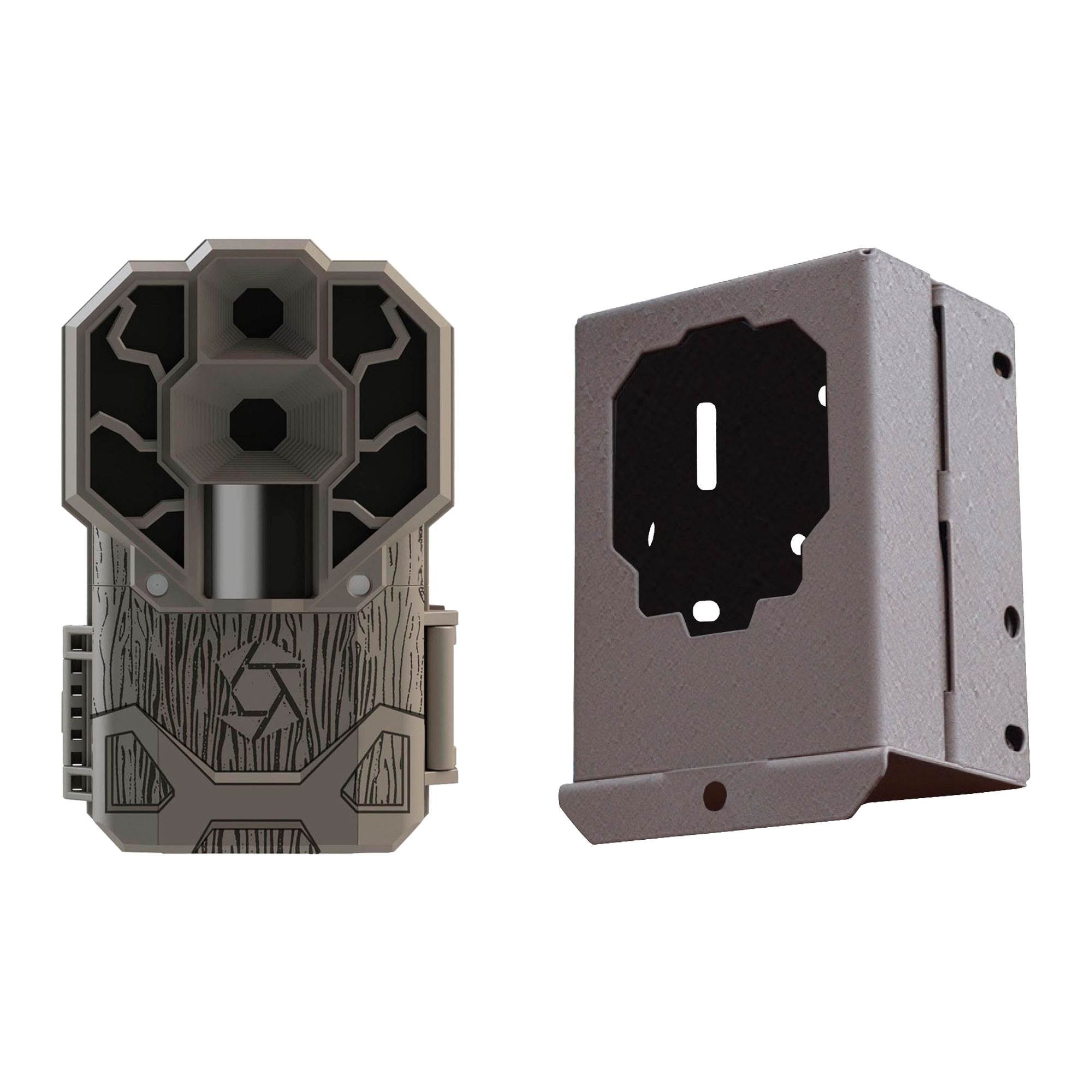 Stealth Cam 30MP Ultra High Res 4K HD No Glo Game Trail Camera + Security Case