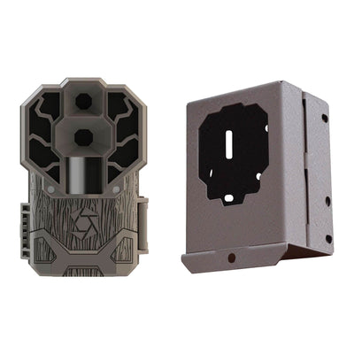 Stealth Cam 30MP Ultra High Res 4K HD No Glo Game Trail Camera + Security Case