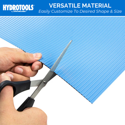 Hydrotools by Swimline Protective Ribbed Ladder Mat/In-Pool Step Pad, 9" x 36"