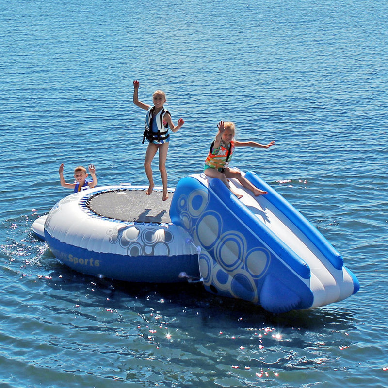 Inflatable 3 Piece Anchor Connection Kit,5 Ft Inflatable Trampoline w/Slide