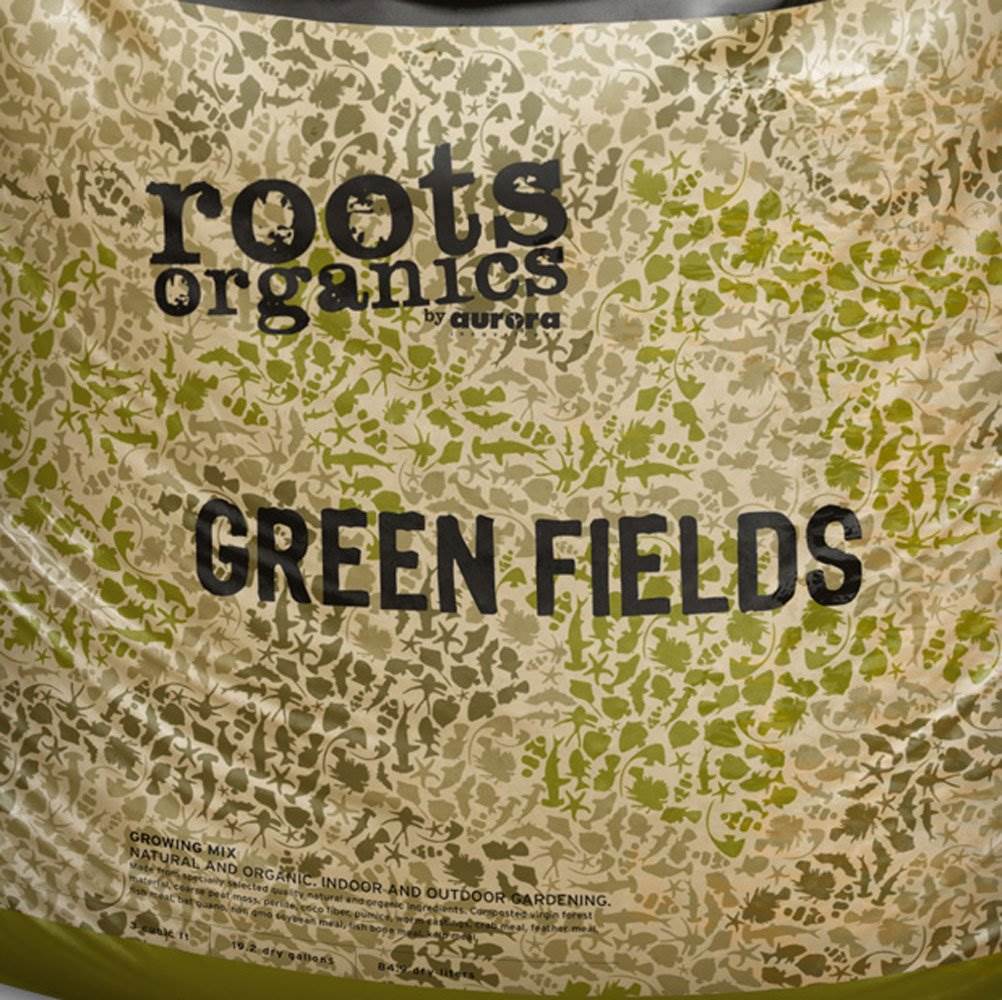 Roots Organics ROGF Green Fields Hydroponic Gardening Potting Soil, 1.5 Cu Ft - VMInnovations
