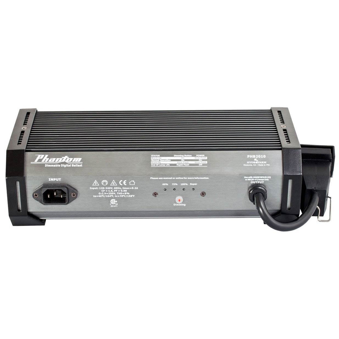Phantom II 1000 Watt 120/240 Voltage Dimmable Digital Grow Light Ballast (Used) - VMInnovations