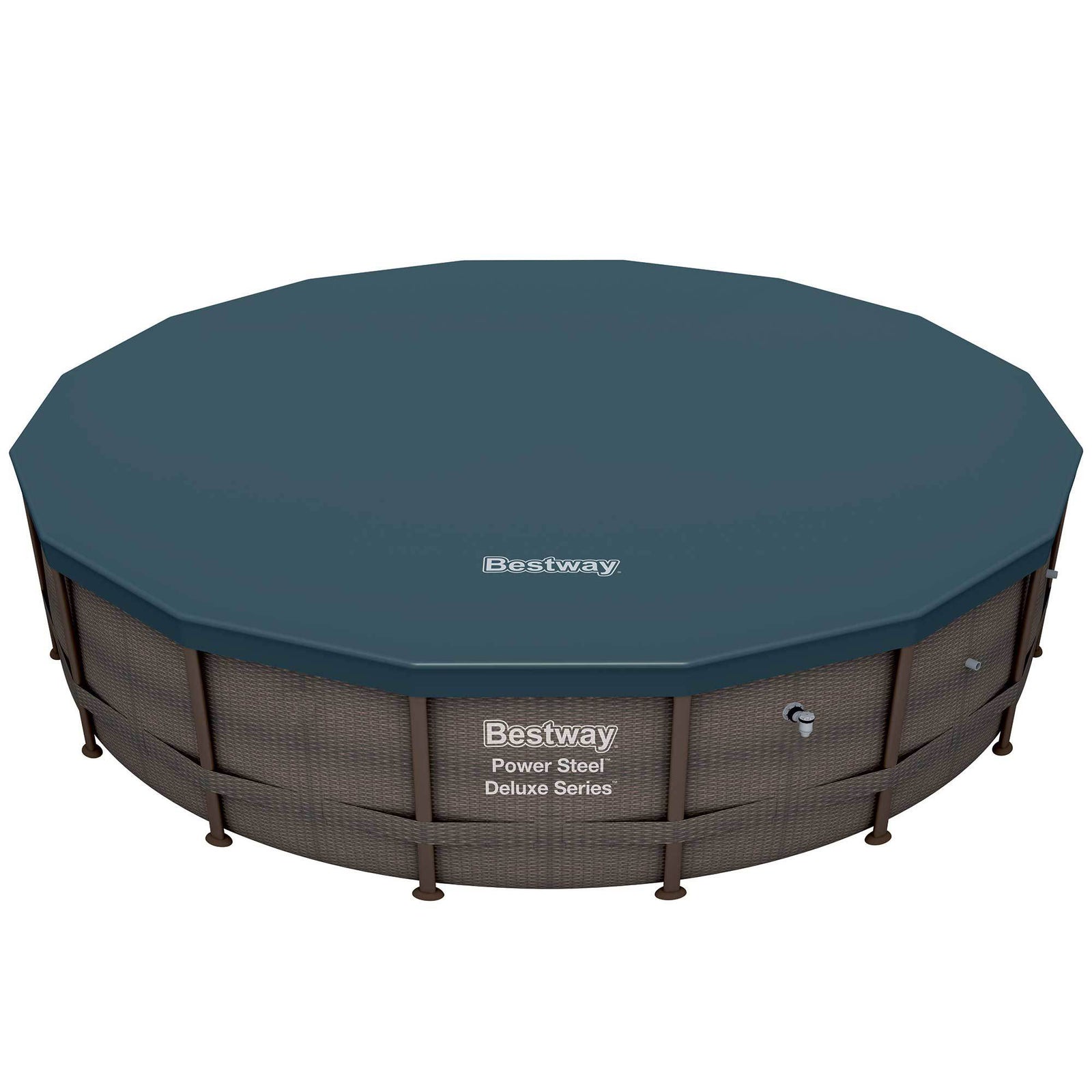 Bestway 15125 16ft x 48in Power Steel Round Frame Pool Set & Pump (For Parts) - VMInnovations