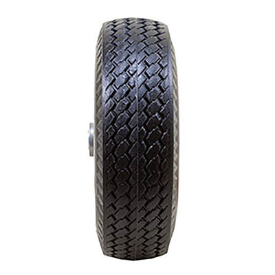 Marathon Tire 4.10/3.50-4, 2.25" Offset Hub Flat Free Sawtooth Tire (Open Box)