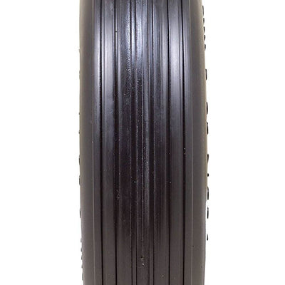 Marathon Tire 4.80/4.00-8, 3" Centered Hub Ribbed Replacement Tire (Open Box)