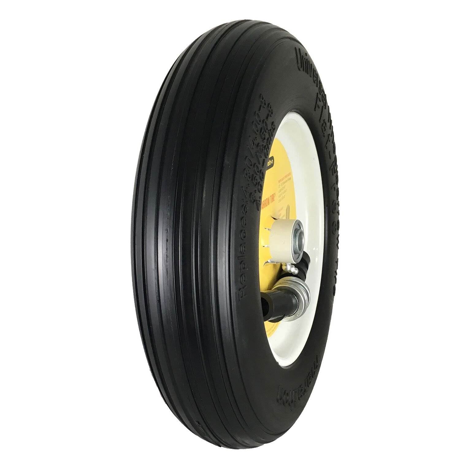 Marathon Tire 10.3" Universal Fit Flat Free Tire and Wheel Assembly (Open Box) - VMInnovations