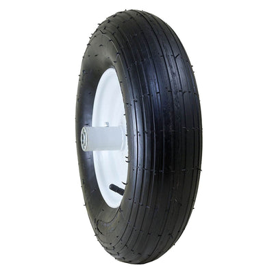 Marathon 4.80/4.00-8, 6" Hub Pneumatic Ribbed Tread Wheelbarrow Tire (Open Box)