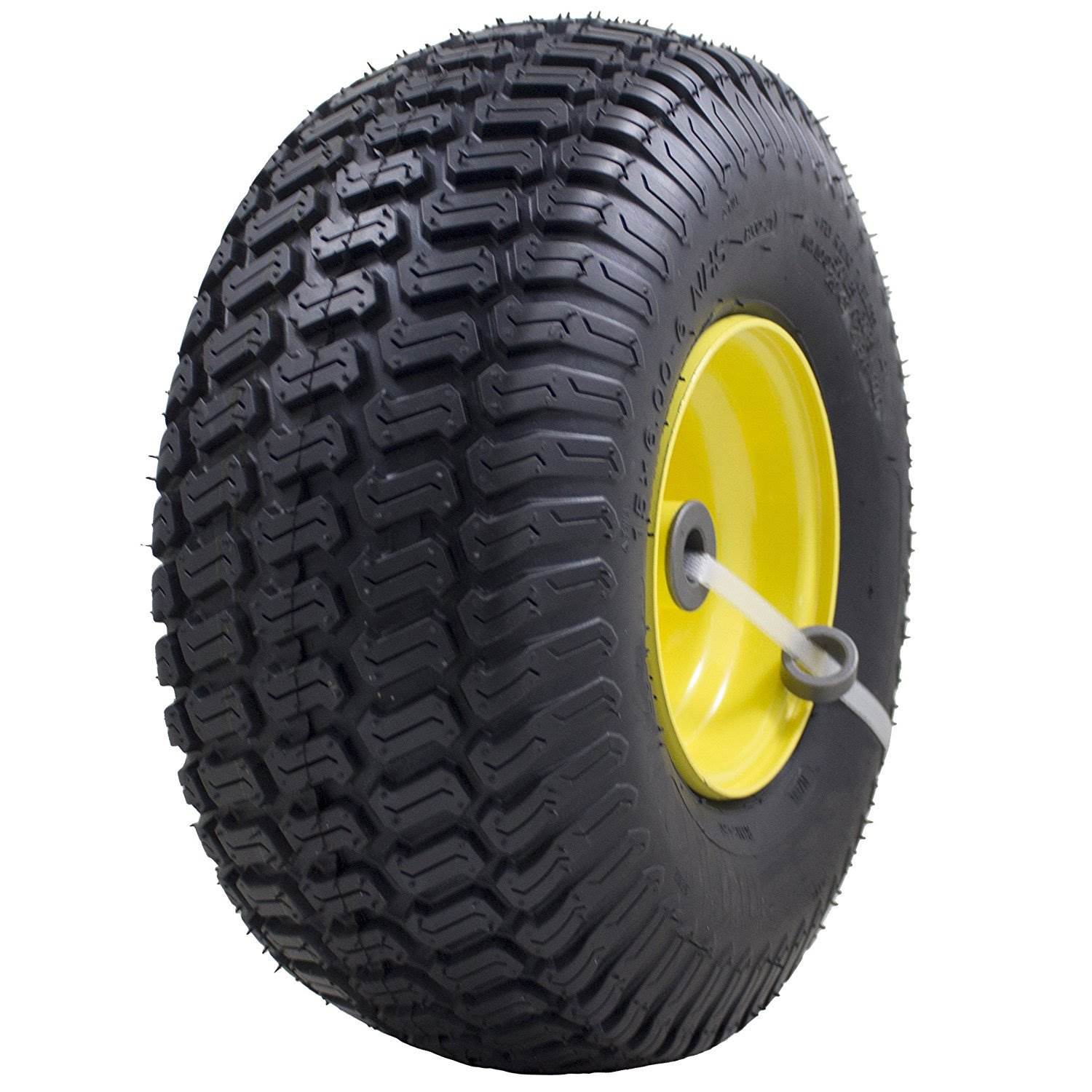 Marathon 15 x 6.00-6, 3 Inch Hub Front John Deere Riding Mower Tire (Open Box)