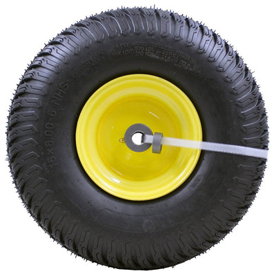 Marathon 15 x 6.00-6, 3 Inch Hub Front John Deere Riding Mower Tire (Open Box)