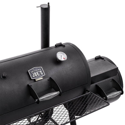 Char-Broil Oklahoma Joe's Highland Reverse Flow Offset Charcoal Smoker(Open Box)