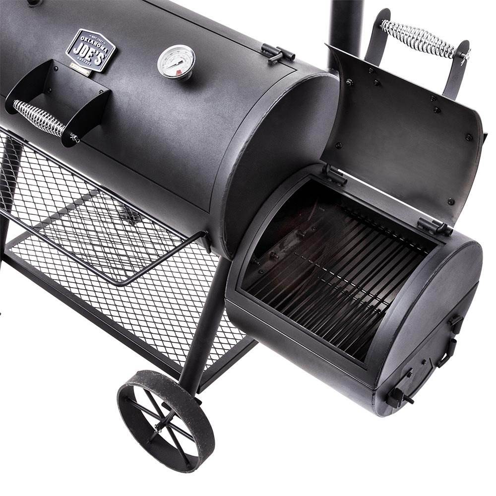 Char-Broil Oklahoma Joe's Highland Reverse Flow Offset Charcoal Smoker(Open Box)